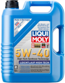 Синтетическое моторное масло LIQUI MOLY Leichtlauf High Tech 5W-40, 5 л (8029)