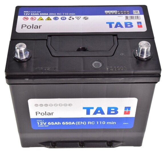 Акумулятор TAB 6 CT-65-R Polar S JIS (246865) фото 2