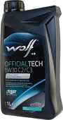 Моторное масло WOLF OFFICIALTECH 5W-30 C2/C3, 1 л (8332371)