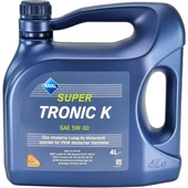 Моторное масло ARAL SuperTronic K 5W-30, 4 л (57555)