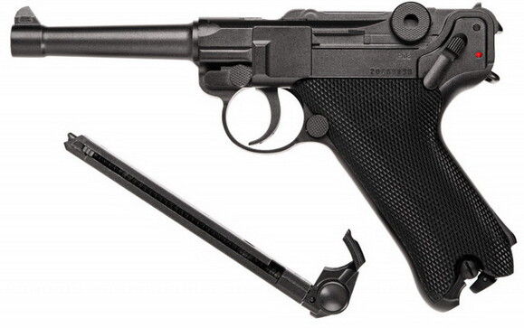 Пневматический пистолет Umarex Legends Luger P08, калибр 4.5 мм (1003575) изображение 3