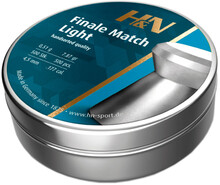 Кулі пневматичні H&N Finale Match Light 4.5 мм 0.51 г, 500 шт (1453.02.66)