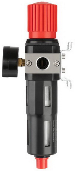 Фильтр для очистки воздуха с редуктором INTERTOOL 1/2, 5 мкм, 2500 л/мин (PT-1418) изображение 2
