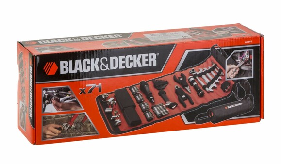Набор инструментов Black&Decker A7144 (71 предмет) изображение 5