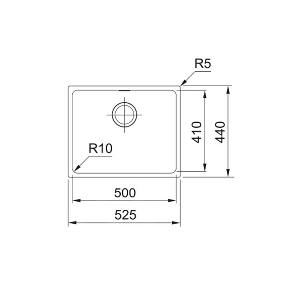 Мойка кухонная Franke Sirius SID 110-50 (серый) (144.0649.561) изображение 2