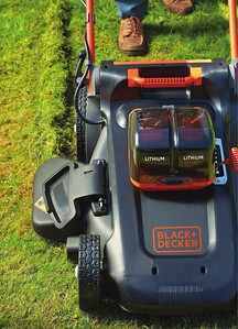 Аккумуляторная газонокосилка Black&Decker CLM5448PC2 изображение 4