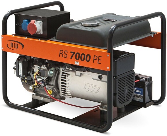 Генератор бензиновый RID RS 7000 PE изображение 4