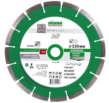 Алмазний диск Distar 1A1RSS/C3-W 230x2,6/1,8x10x22,23-16 Premier (12315059017)