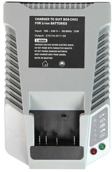 Зарядное устройство PowerPlant для шуруповертов и электроинструментов BOSCH GD-BOS-CH02 (TB920525) изображение 4
