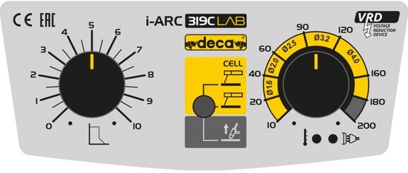 Зварювальний апарат Deca інверторного типу I-ARC 319C Lab (286280) фото 2