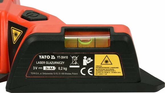 Рівень лазерний Yato YT-30410, для плитки фото 3