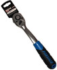 Трещотка Forsage реверсивная с резиновой ручкой 3/8" 72 зуба 200мм на пластиковом держателе F-80723