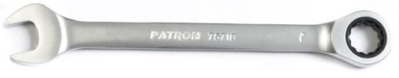Ключ комбинированный Patron трещоточный 12мм P-75712
