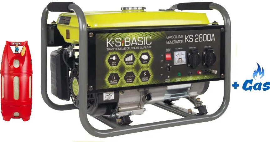 

Двопаливний генератор Konner&Sohnen Basic KS 2800A Газ-Бензин