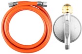 Комплект для газового нагревателя (регулятор давления газа + шланг) Neo Tools (90-083-4)