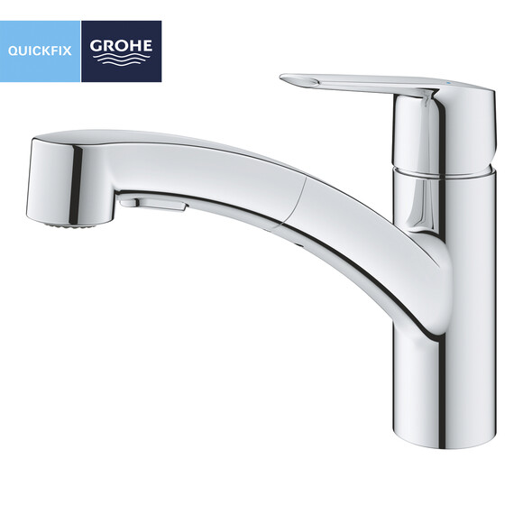 Змішувач для кухні Grohe QuickFix Start Cube (30531001) (CV030586) фото 6