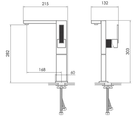 Смеситель для умывальника IMPRESE Deira, высокий, хром, 35 мм (ZMK122001011) изображение 2