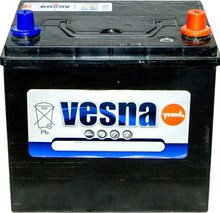 Автомобильный аккумулятор Vesna Japan Euro 12В, 65 Ач (415 865)