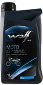 Моторное масло для мотоциклов WOLF MOTO 4T 10W-40, 1 л (1043808)