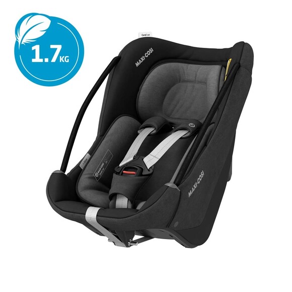 Детское автокресло MAXI-COSI Coral 360 (essential black/black shell) (8559672111) изображение 7