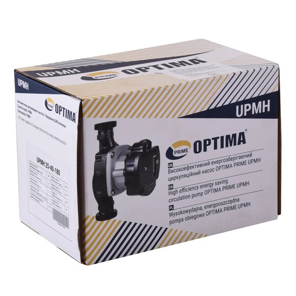 Циркуляційний насос Optima PRIME UPMH 25-40AUTO (27868) фото 5