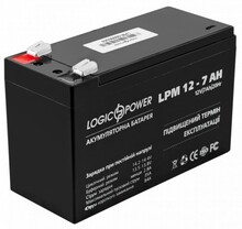 Акумулятор Logicpower AGM LPM 12 - 7,0 AH
