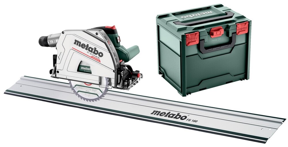 

Аккумуляторная погружная дисковая пила Metabo KT 18 LTX 66 BL АКБ, Set каркас, metaBOX (691172840)