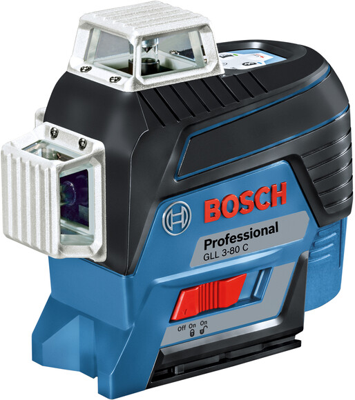 Лазерний нівелір Bosch GLL 3-80 C (AA) + BT 150 + вкладка для L-boxx (0601063R01)