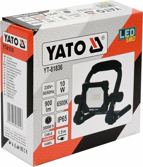 Переносний прожектор Yato (YT-81836) фото 3