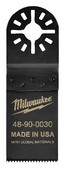 Полотно для мультиинструмента Milwaukee 30 мм, древесина и ПВХ (48900030)