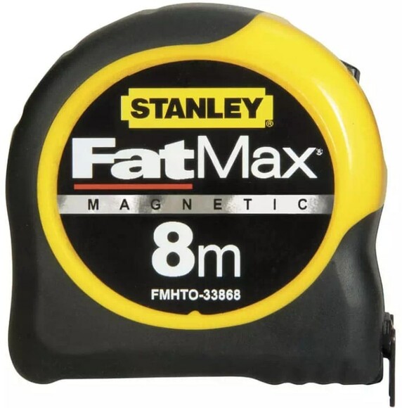 Рулетка измерительная 8 м Stanley FatMax Blade Armor (FMHT0-33868) изображение 2