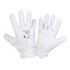 Перчатки защитные Lahti Pro с козьей кожи (хлопок, эластан) белые 10 (L271110K)