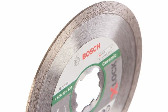 Алмазный диск Bosch X-LOCK Standard for Ceramic 115x22.23x1.6x7 мм (2608615137) изображение 2