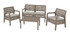 Комплект мебели Keter Delano, капучино (237070)
