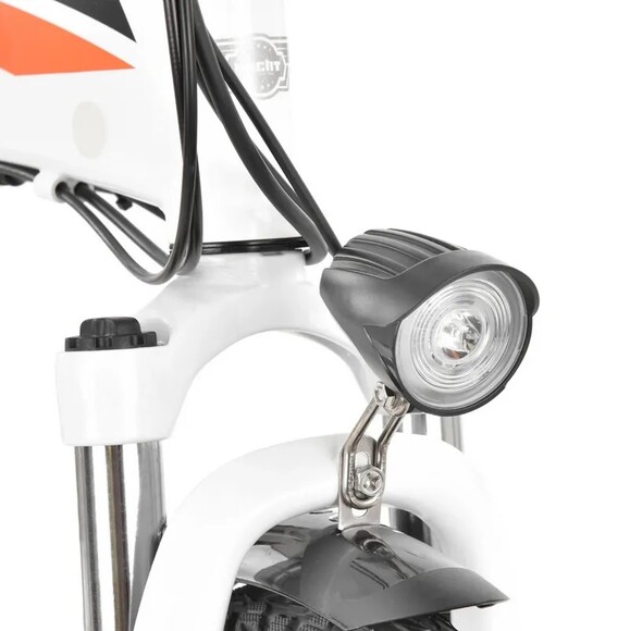Велосипед на аккумуляторной батарее HECHT COMPOS WHITE изображение 4