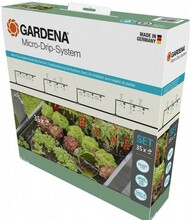 Комплект поливу Gardena Micro-Drip-System Raised Bed Set для високих грядок на 35 рослин (13455-20.000.00)