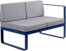 Двухместный диван OXA desire, левый модуль, синий сапфир (40030005_14_56)