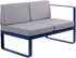 Двухместный диван OXA desire, левый модуль, синий сапфир (40030005_14_56)