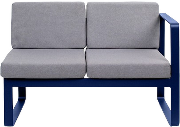 Двухместный диван OXA desire, левый модуль, синий сапфир (40030005_14_56) изображение 4