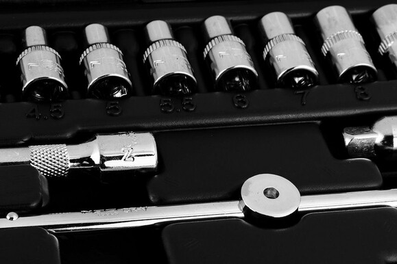 Набор торцевых головок Neo Tools, 1/4, 46 шт (10-004) изображение 7