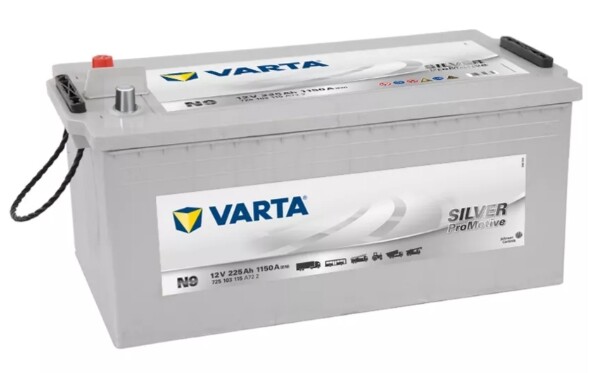 

Грузовой аккумулятор Varta Promotive Super Heavy Duty N9 6CT-225Ah Аз (725103115)