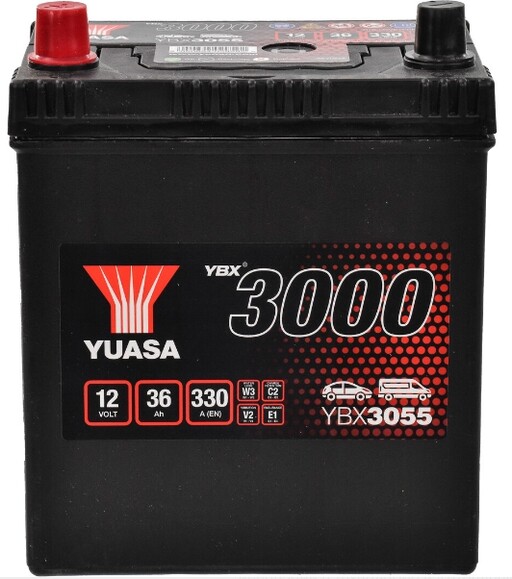 Акумулятор Yuasa 6 CT-36-L (YBX3055) фото 2