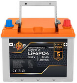 Автомобільний акумулятор Logicpower LiFePO4 12.8В, 32 Аг (24094)