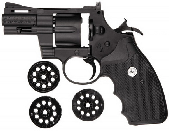 Пневматический револьвер Umarex Colt Python, 2.5, калибр 4.5 мм (1003434) изображение 3