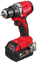 Дриль-шурупокрут акумуляторний Milwaukee M18 BLDDRC-202C (4933492833)