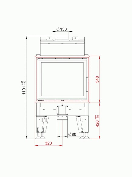 Каминная топка BeFHome PASSIVE 6 (000-0001501) изображение 2