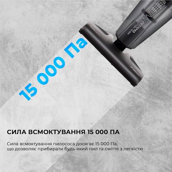 Пылесос Deerma Corded Hand Stick Vacuum Cleaner (DX115C) изображение 8