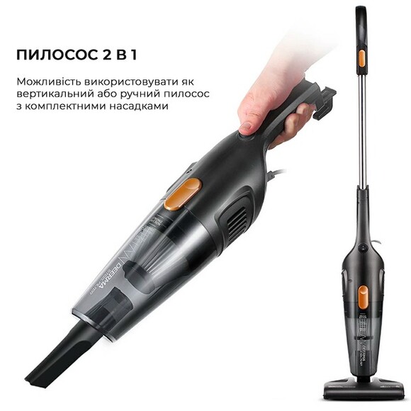 Пылесос Deerma Corded Hand Stick Vacuum Cleaner (DX115C) изображение 2