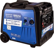 Двухтопливный инверторный генератор Brevia GP6000iESG