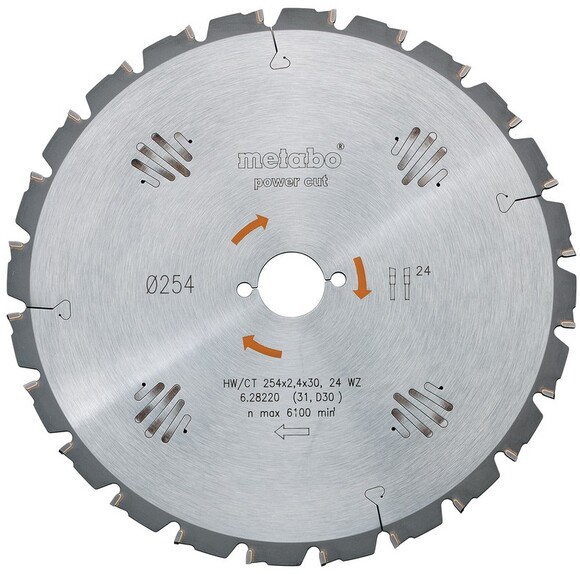 Пильный диск Metabo 190x20, HW/CT 14 WZ (628004000)